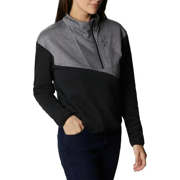 NWT Columbia Women's Lodge Hybrid Pullover - Picture 4 of 5